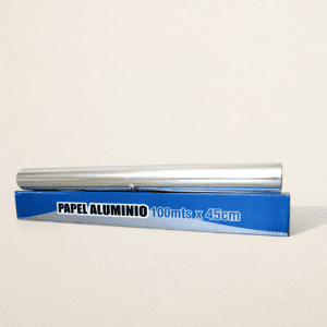 Rollo Aluminio Caja 100mt X 45 Cm X 10mic ( 1 X 6 )