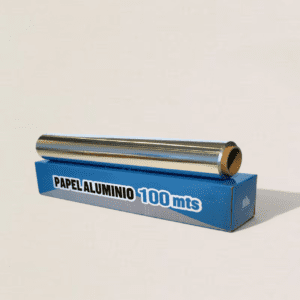 Rollo Aluminio Caja 100mt X 30 Cm X 10mic ( 1 X 12 )
