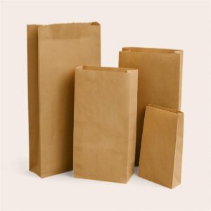 Saco Papel Kraft Café 1 A 3 Kg  ( 1 X 1000)
